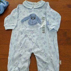 Walt Disney "Eeyore" Onesie PJ
